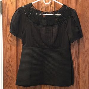 Catherine Malandrino Black Top